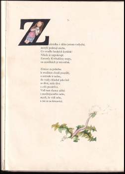 František Hrubín: Pohádka o Květušce a její zahrádce, plná zvířátek, ptáků, květin a nakonec dětí