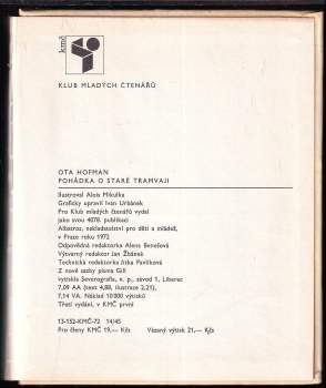 Ota Hofman: Pohádka o staré tramvaji