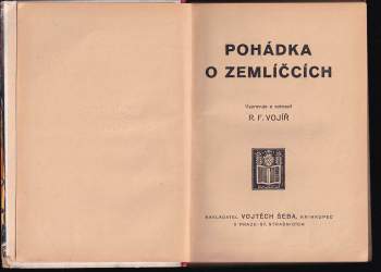 Rudolf František Vojíř: Pohádka o Zemlíčcích