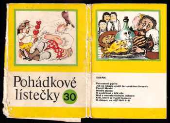 František Skála: Pohádkové lístečky 30 - soubor 8 lidových pohádek 30.