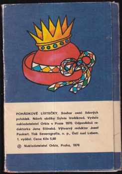 František Skála: Pohádkové lístečky