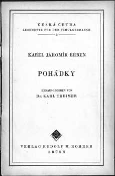 Karel Jaromír Erben: Pohádky