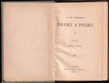Hans Christian Andersen: Pohádky a povídky