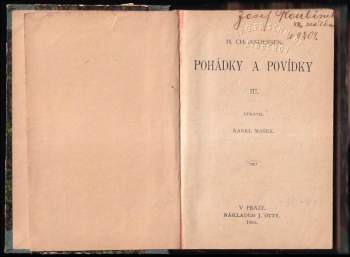 Hans Christian Andersen: Pohádky a povídky