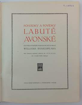William Shakespeare: Pohádky a povídky Labutě avonské - Romeo a Julie, Hamlet, Král Lear a další