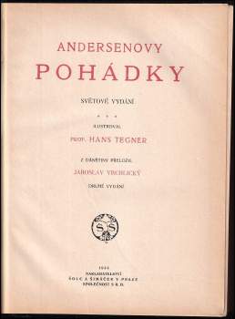 Hans Christian Andersen: Pohádky