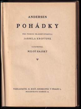 Hans Christian Andersen: Pohádky