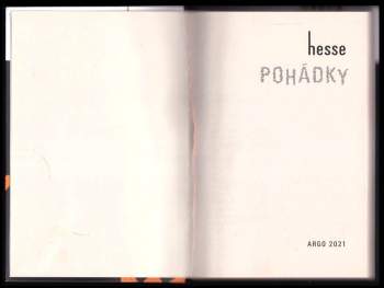Hermann Hesse: Pohádky