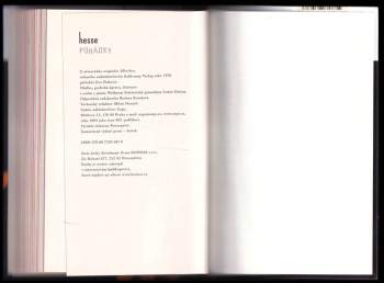 Hermann Hesse: Pohádky