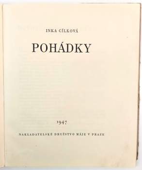 Inka Cílková: Pohádky