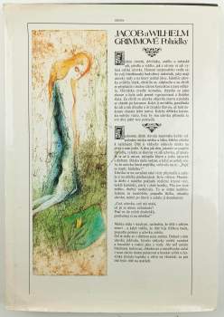 Jacob Ludwig Karl Grimm: Jacob a Wilhem Grimmové, Pohádky