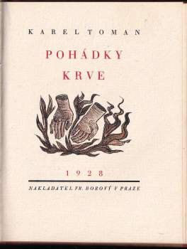 Karel Toman: Pohádky krve