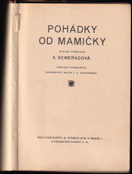 Karla Semerádová: Pohádky od mamičky