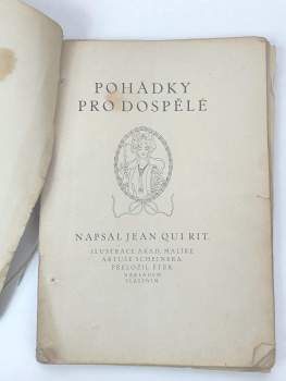 Karel Hugo Hilar: Pohádky pro dospělé