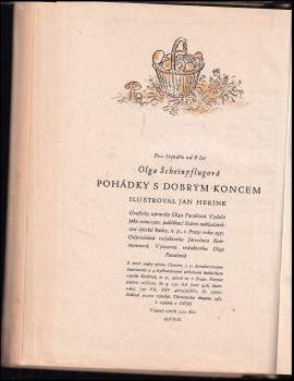 Olga Scheinpflugová: Pohádky s dobrým koncem