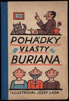 Eduard Šimáček: Pohádky Vlasty Buriana - 2 díly - KOMPLETNÍ - ILUSTRACE JOSEF LADA