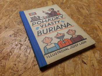 Eduard Šimáček: Pohádky Vlasty Buriana - 2 díly - KOMPLETNÍ - ILUSTRACE JOSEF LADA