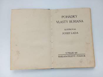 Eduard Šimáček: Pohádky Vlasty Buriana