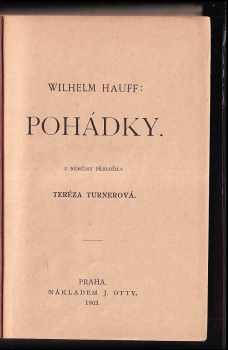 Wilhelm Hauff: Pohádky