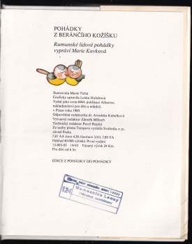 Marie Kavková: Pohádky z beránčího kožíšku