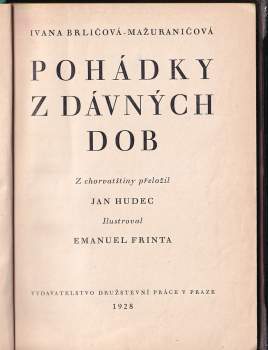 Pohádky z dávných dob