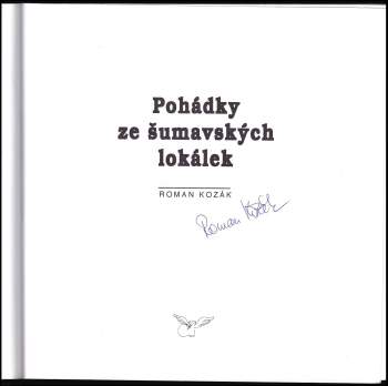 Roman Kozák: Pohádky ze šumavských lokálek