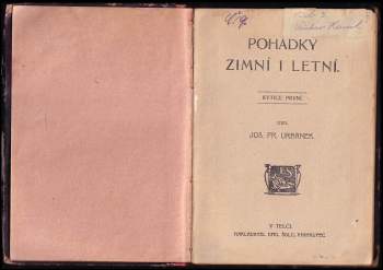 Josef František Urbánek: Pohádky zimní i letní