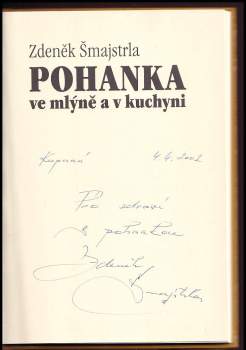Zdeněk Šmajstrla: Pohanka ve mlýně a v kuchyni
