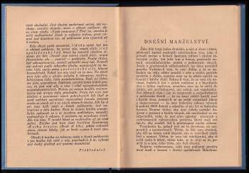 Upton Sinclair: Pohlaví - láska - manželství