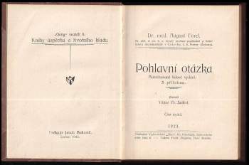Auguste Forel: Pohlavní otázka