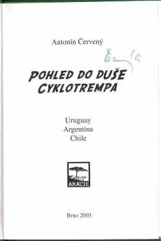Antonín Červený: Pohled do duše cyklotrempa