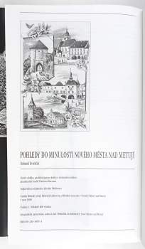 Bohumil Dvořáček: Pohledy do minulosti Nového Města nad Metují
