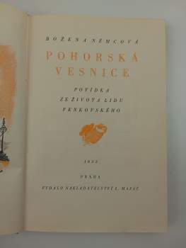 Božena Němcová: Pohorská vesnice