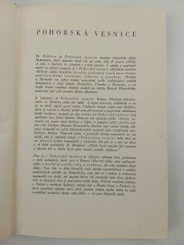Božena Němcová: Pohorská vesnice