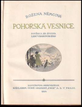 Božena Němcová: Pohorská vesnice