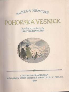 Božena Němcová: Pohorská vesnice