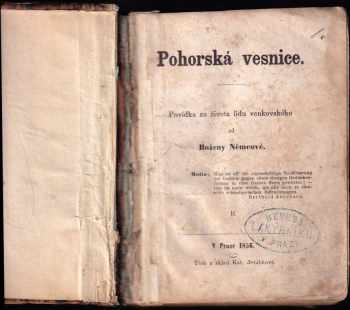 Božena Němcová: Pohorská vesnice