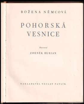 Božena Němcová: Pohorská vesnice