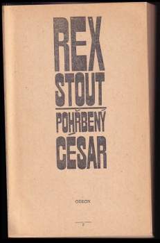 Rex Stout: Pohřbený César