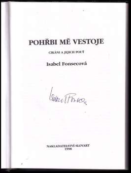Isabel Fonseca: Pohřbi mě vestoje