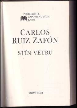 Carlos Ruiz Zafón: Stín větru
