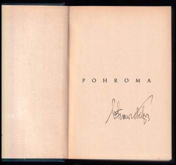 Otomar Schäfer: Pohroma