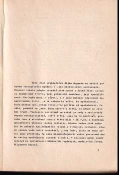 Amedeo Molnár: Pohyb teologického myšlení