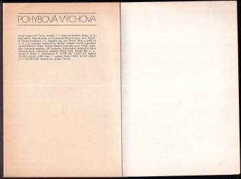Petr Šmolík: Pohybová výchova