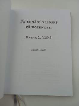 David Hume: Pojednání o lidské přirozenosti
