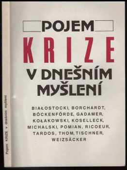 Pojem krize v dnešním myšlení