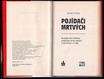 Michael Crichton: Pojídači mrtvých