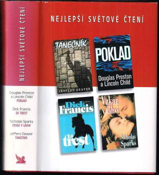 Nejlepší světové čtení : Tanečník + Poklad + Za trest + Vzkaz v láhvi