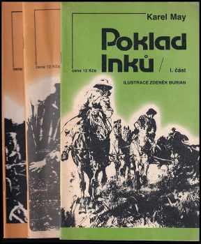 Poklad Inků : Díl 1-3 - Karl May, Zdeněk Burian (1991, Magnet-Press) - ID: 3757263