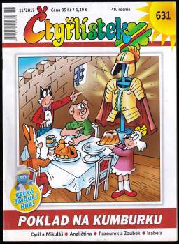 Poklad na Kumburku, Čtyřlístek 631